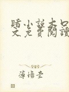 赌小说木口银全文免费阅读笔趣阁