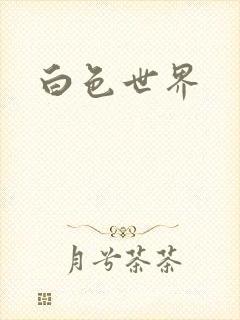 白色世界封面