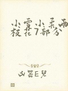 小雪小柔两个大校花7部分