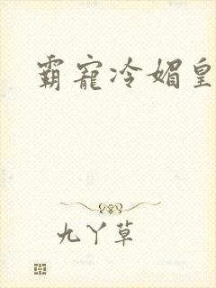 霸宠冷媚皇妃封面