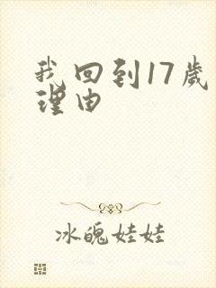 我回到17岁的理由封面