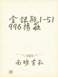 金银瓶1-51996杨敏