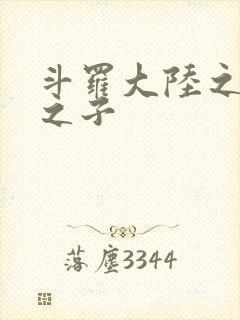 斗罗大陆之七怪之子封面