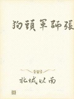 狗头军师张封面