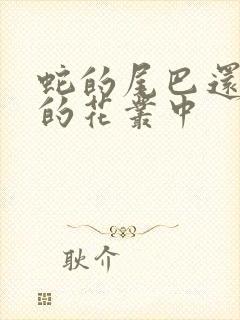 蛇的尾巴还在我的花丛中