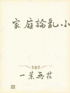 家庭论乱小说