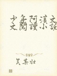 少年阿滨文全全文阅读小说封面