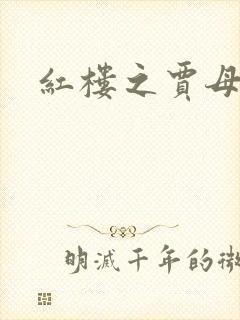 红楼之贾母封面