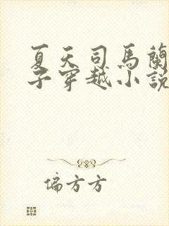 夏天司马兰九皇子穿越小说笔趣阁
