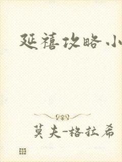 延禧攻略小说封面