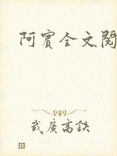 阿宾全文阅读封面