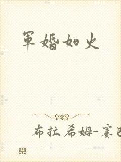 军婚如火封面