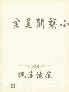 完美关系小说封面