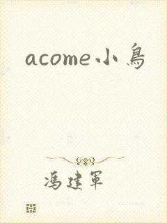 acome小鸟