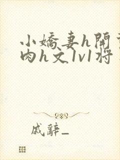 小娇妻h开荤粗肉h文1v1将军封面