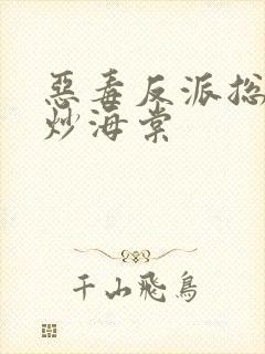 恶毒反派总被爆炒海棠