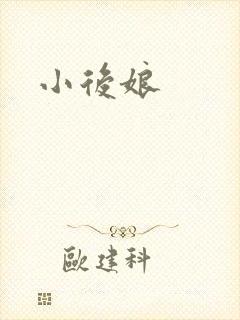 小后娘封面