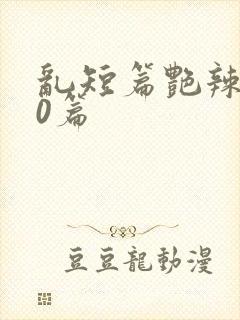 乱短篇艳辣500篇封面