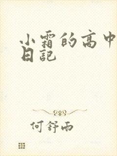 小霜的高中成长日记