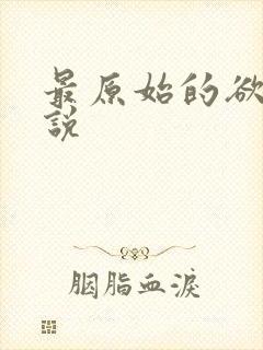 最原始的欲望小说