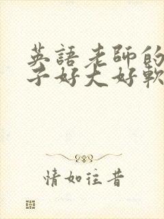 英语老师的小兔子好大好软水