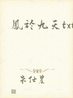 凤于九天txt