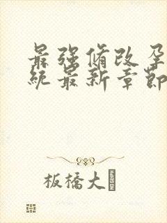 最强修改孕妇系统最新章节