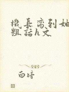 机长脔到她哭h粗话h文