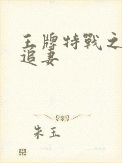 王牌特战之军少追妻