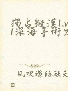 独占糙汉1.v1深海手术刀