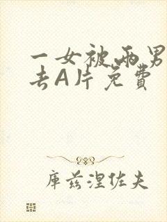 一女被两男桶进去A片免费