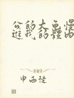 公的大龟慢慢挺进我的体内视频