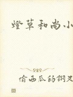 灯草和尚小说封面