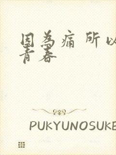 因为痛 所以叫青春封面