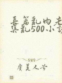 长篇乱肉老师合集乱500小说封面