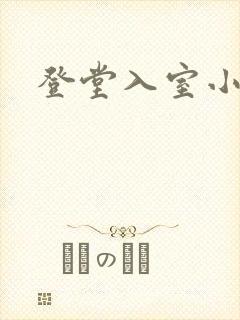 登堂入室小说