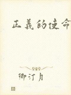 正义的使命小说