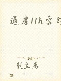 通房11h云舒封面