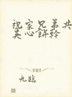 祝家兄弟共享后夹心饼干