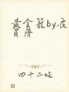 黄金笼by夜很贫瘠