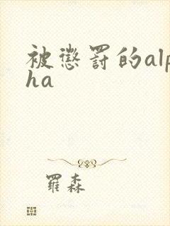 被惩罚的alpha