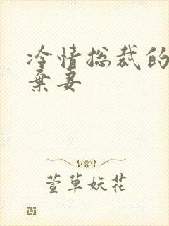 冷情总裁的新婚弃妻