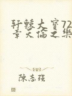 轩辕大宝720章天伦之乐封面