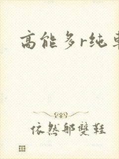 高能多r纯车