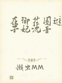 在御花园进入太子妃沈音