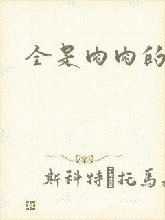 全是肉肉的小说