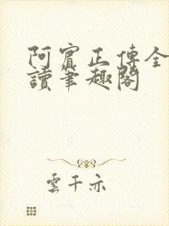 阿宾正传全文阅读笔趣阁