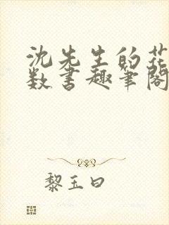 沈先生的花式调数书趣笔阁