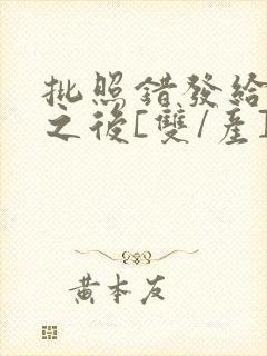 批照错发给情敌之后[双/产]封面