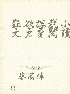 狂欲总裁小说全文免费阅读封面